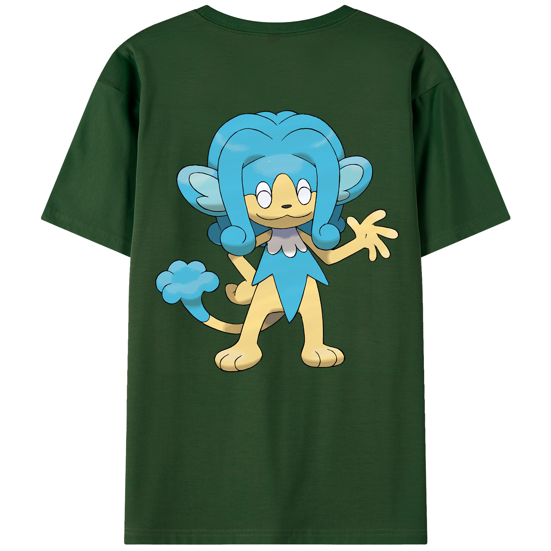 （画像用） ポケットモンスター Pokémon 綿100％半袖Tシャツ（背面プリント）